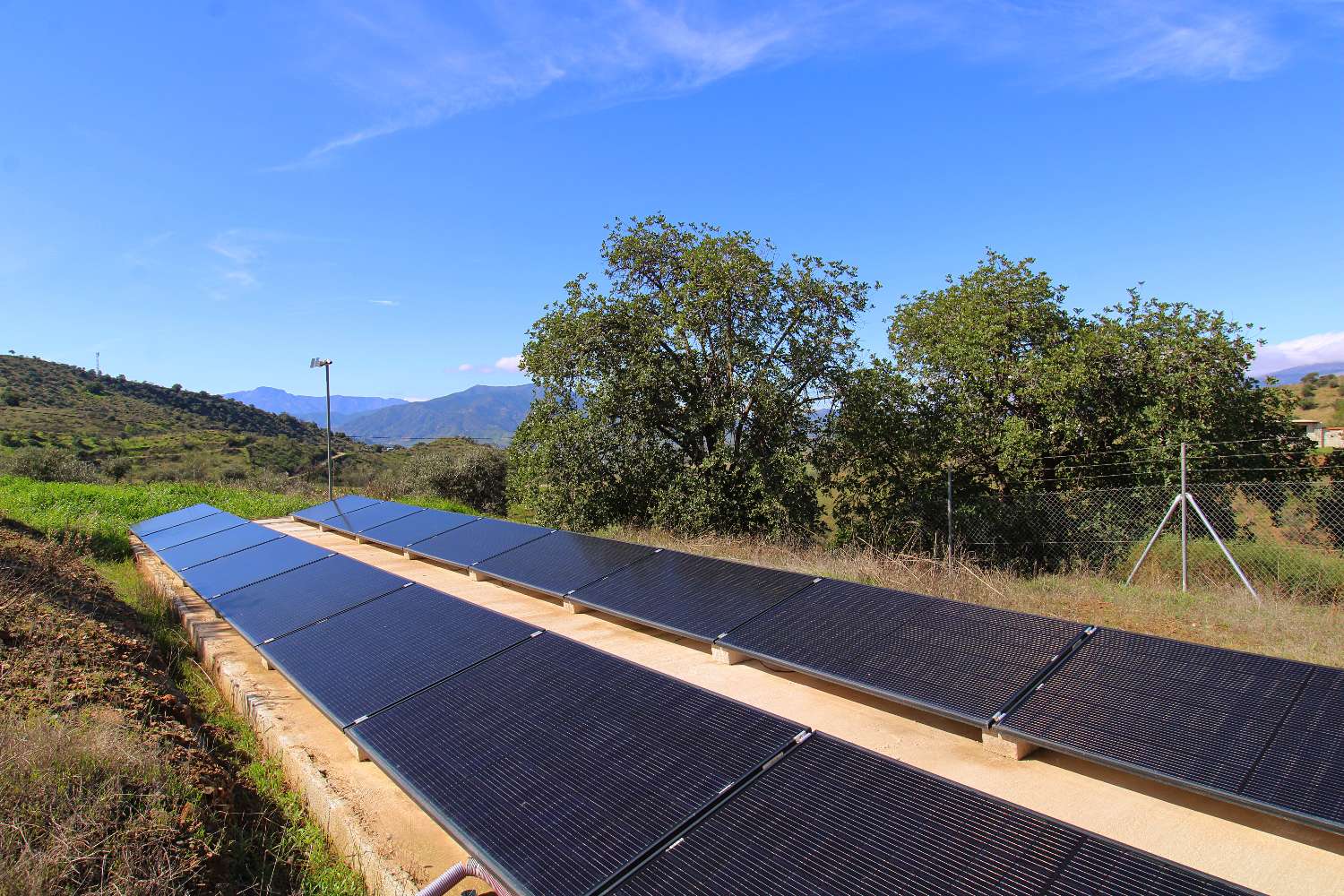 Finca reformada con piscina climatizada y gran parcela en Álora