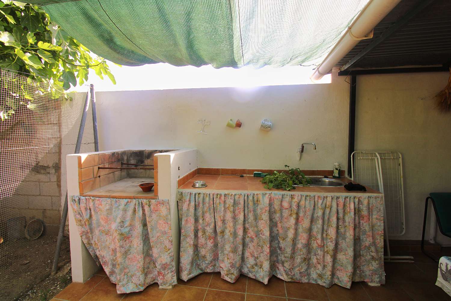 Encantadora casa de campo en alquiler en Alhaurín de la Torre con patio, terraza y barbacoa