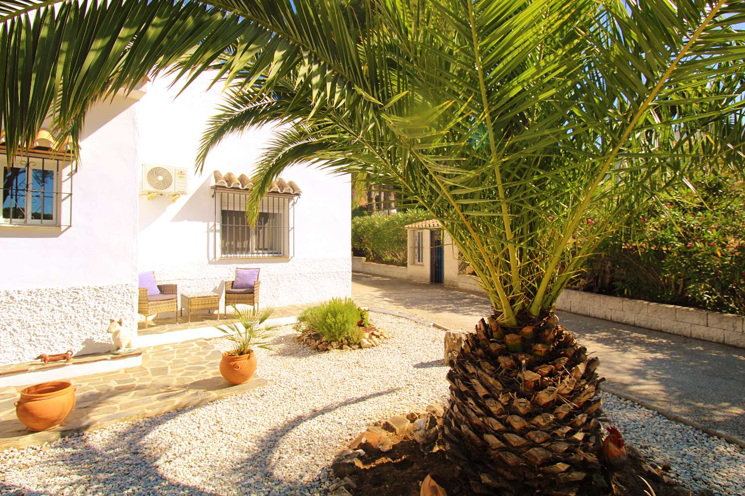 Villa independiente en una planta en Pinos de Alhaurin