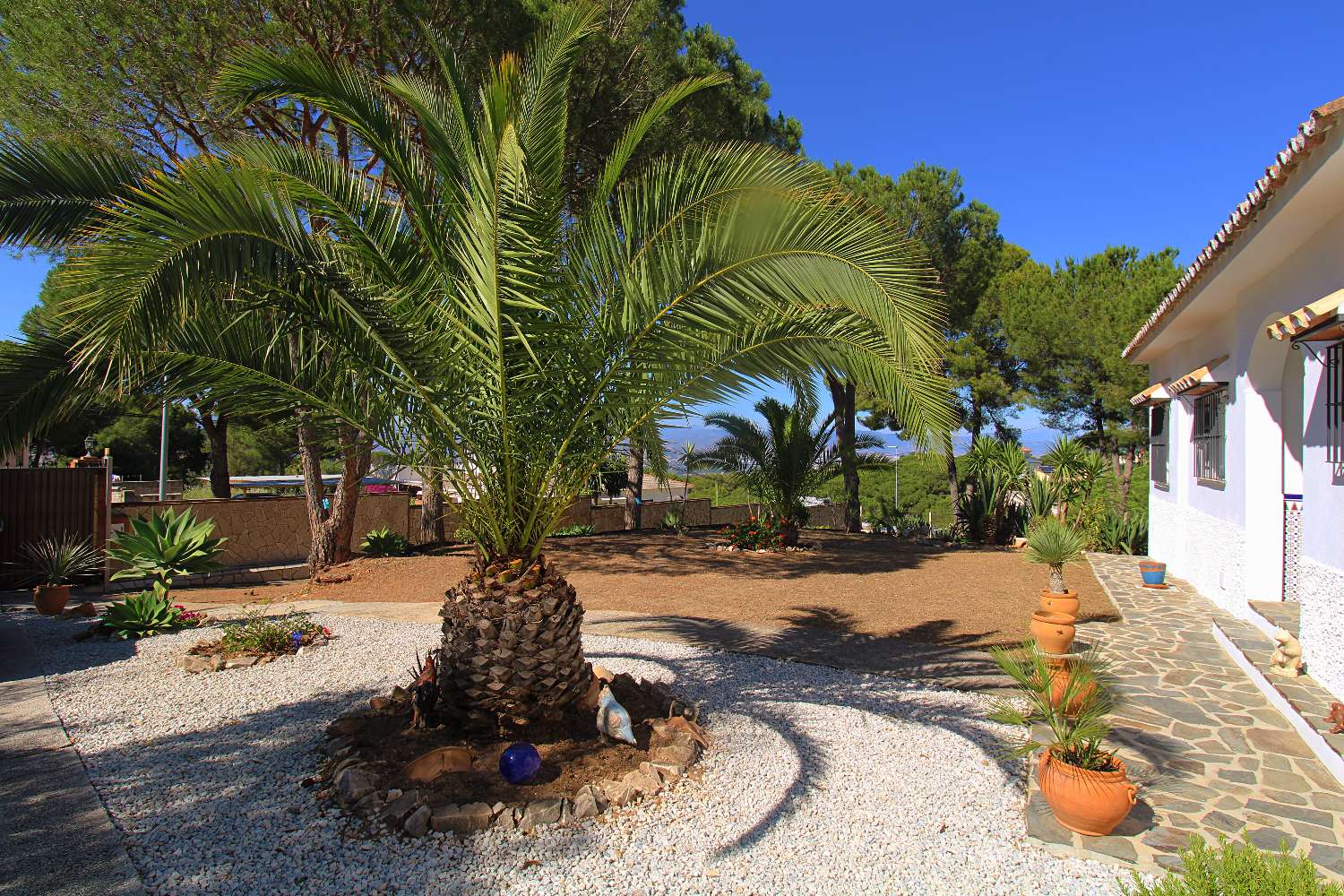 Villa independiente en una planta en Pinos de Alhaurin