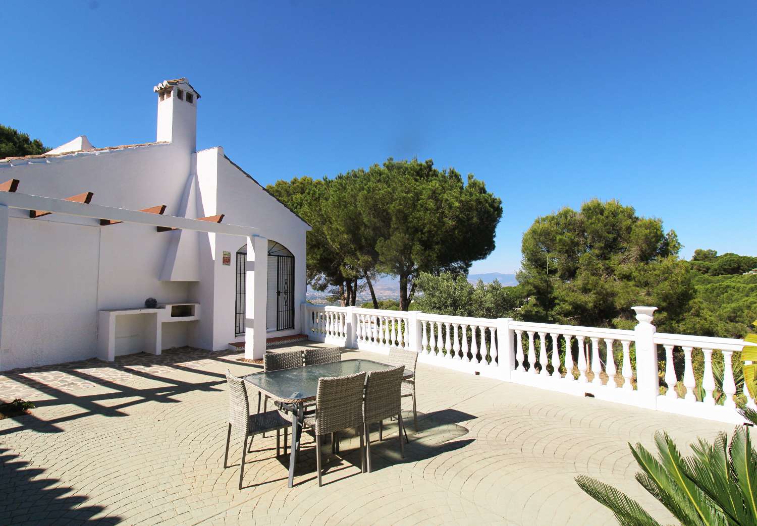 Villa independiente en una planta en Pinos de Alhaurin