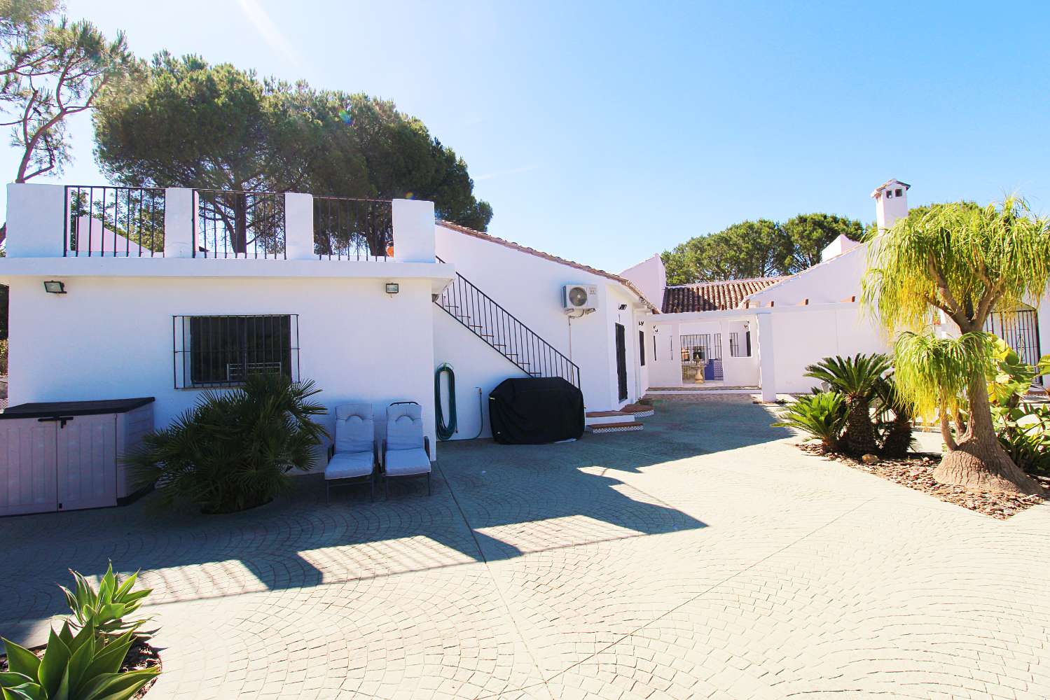 Villa independiente en una planta en Pinos de Alhaurin