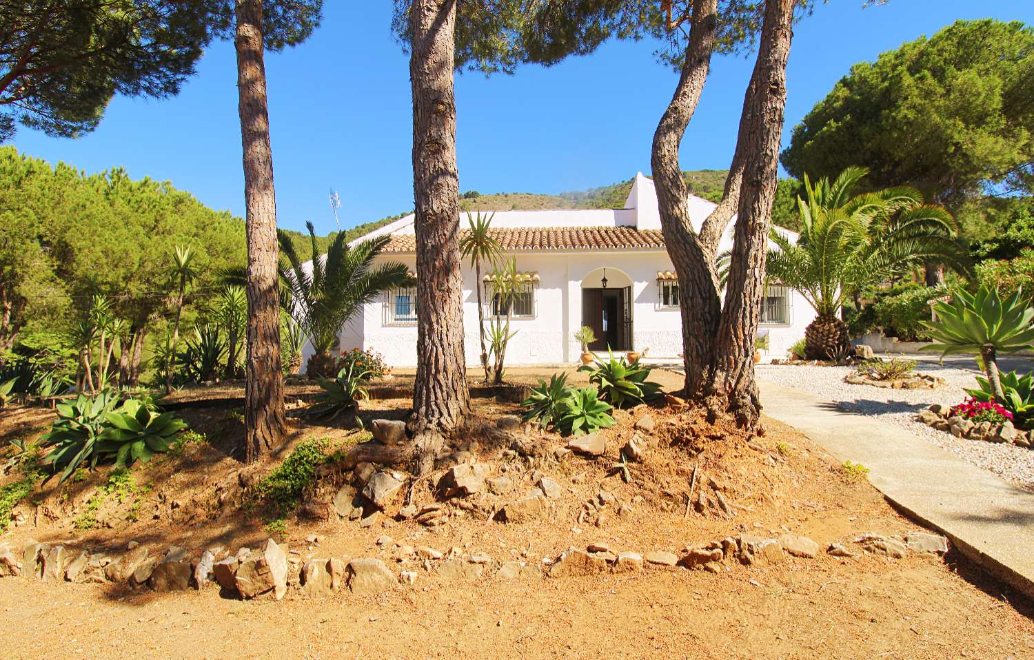 Villa independiente en una planta en Pinos de Alhaurin