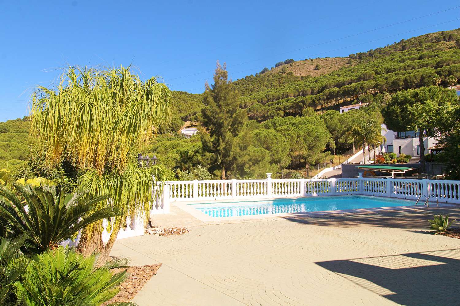 Villa independiente en una planta en Pinos de Alhaurin