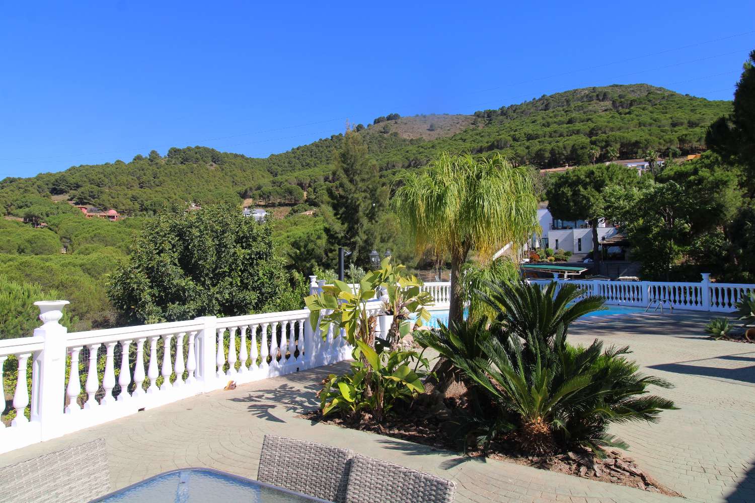 Villa independiente en una planta en Pinos de Alhaurin