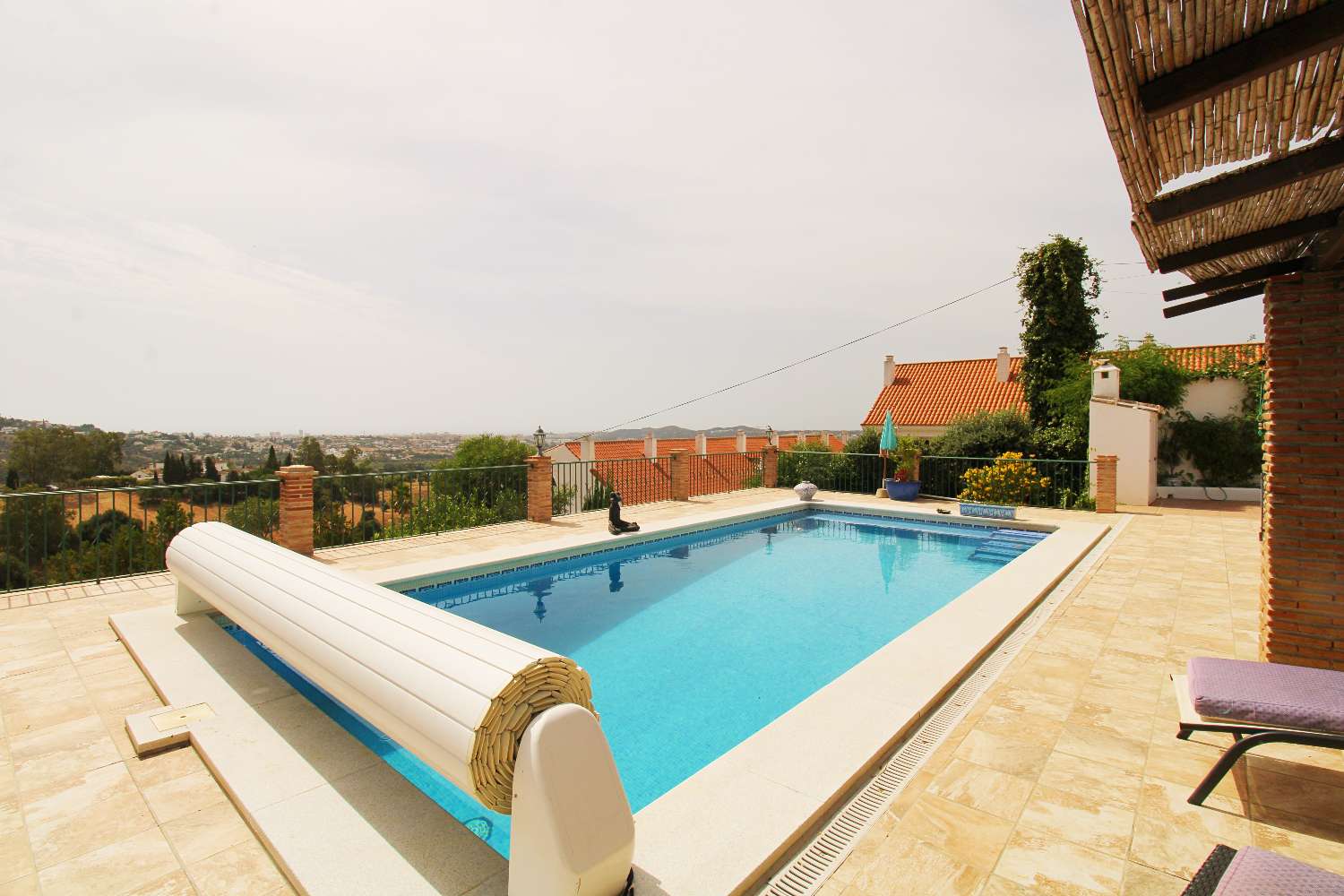 Exklusive Villa mit Über 6.300 m² Grundstück, Meerblick und Absoluter Privatsphäre in Mijas Golf