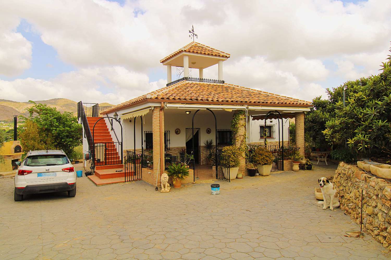 Encantadora finca rústica con vivienda, pozo legalizado y garaje en La Alquería, Alhaurín de la Torre