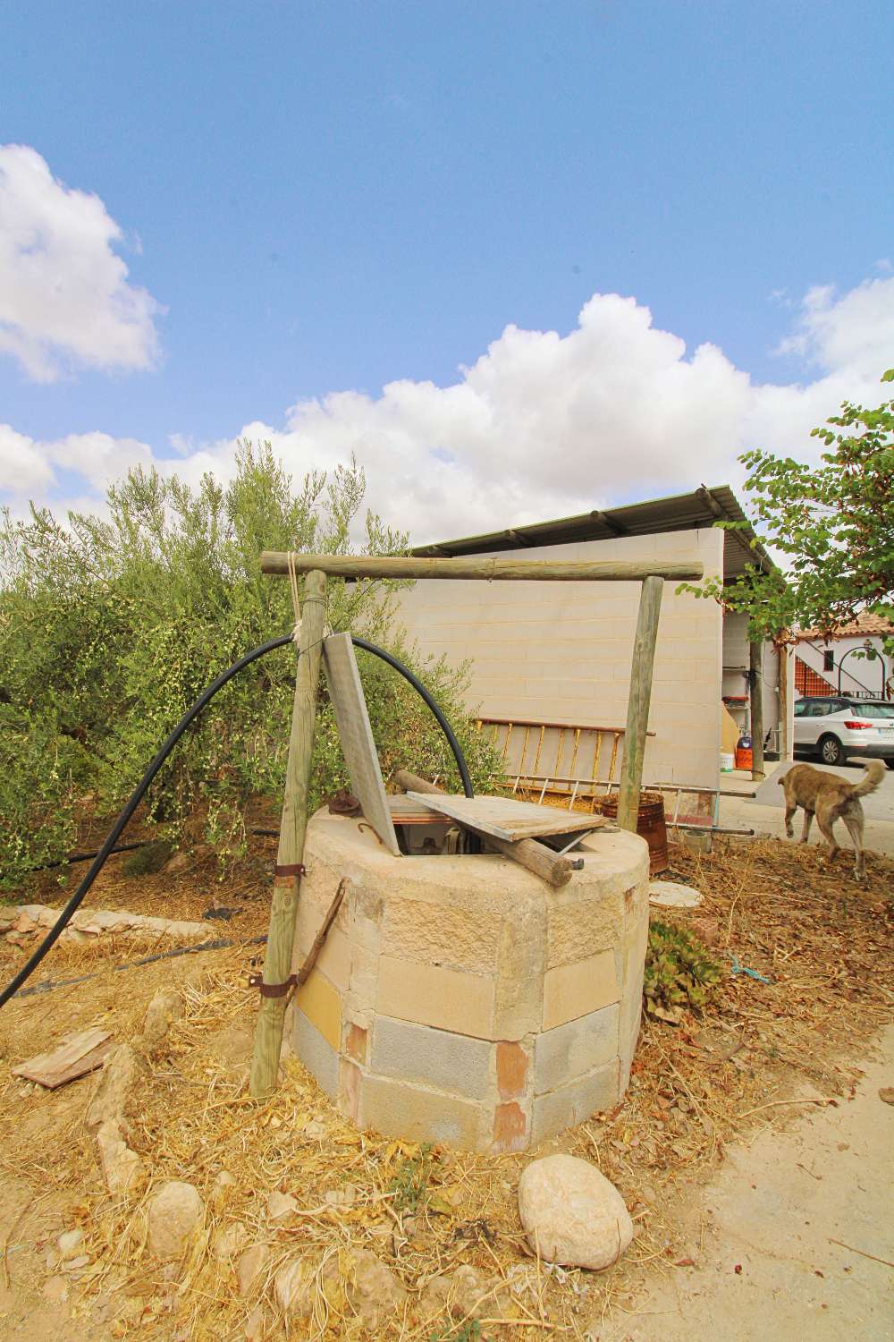 Encantadora finca rústica con vivienda, pozo legalizado y garaje en La Alquería, Alhaurín de la Torre