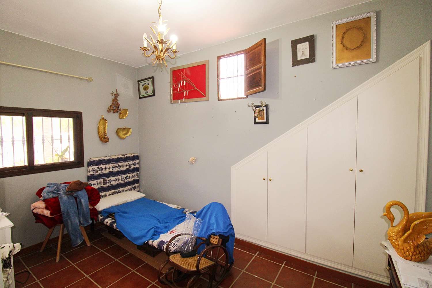 Encantadora finca rústica con vivienda, pozo legalizado y garaje en La Alquería, Alhaurín de la Torre