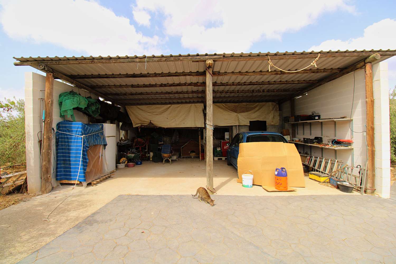 Encantadora finca rústica con vivienda, pozo legalizado y garaje en La Alquería, Alhaurín de la Torre