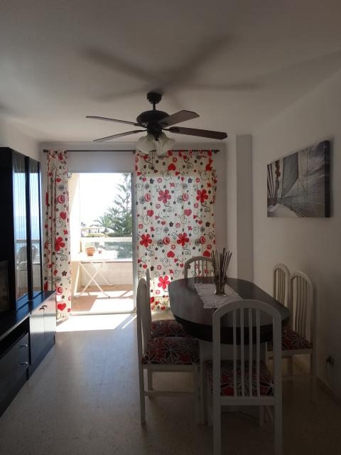 Apartment in Torrox on the beachfront.
