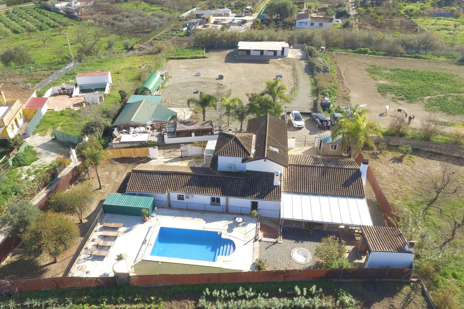 Maravillosa finca ecuestre ubicada en Coín