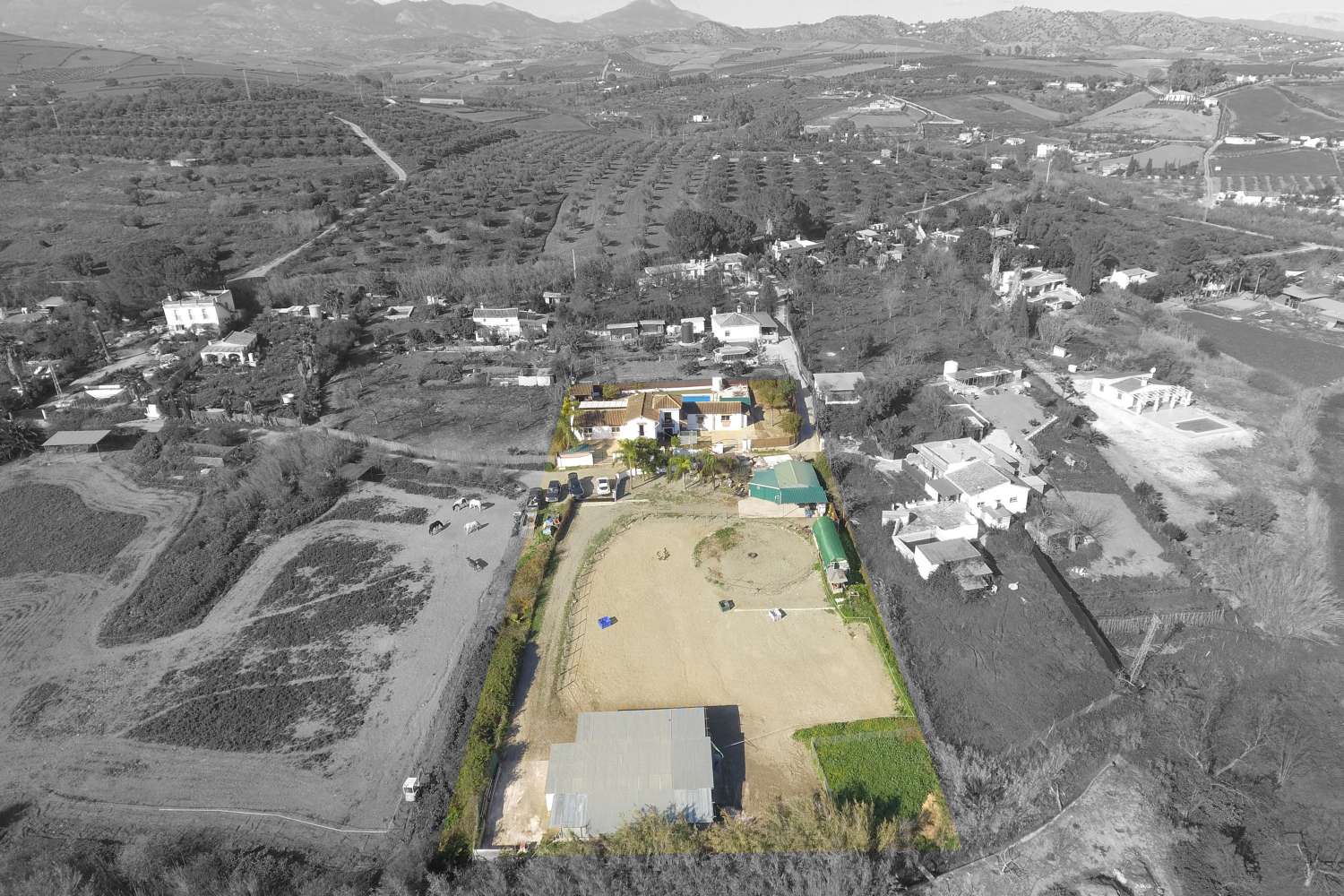 Maravillosa finca ecuestre ubicada en Coín