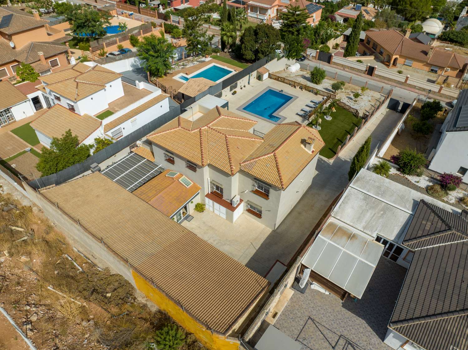 Encantadora Villa Familiar con Piscina y Vistas en Pinos de Alhaurín
