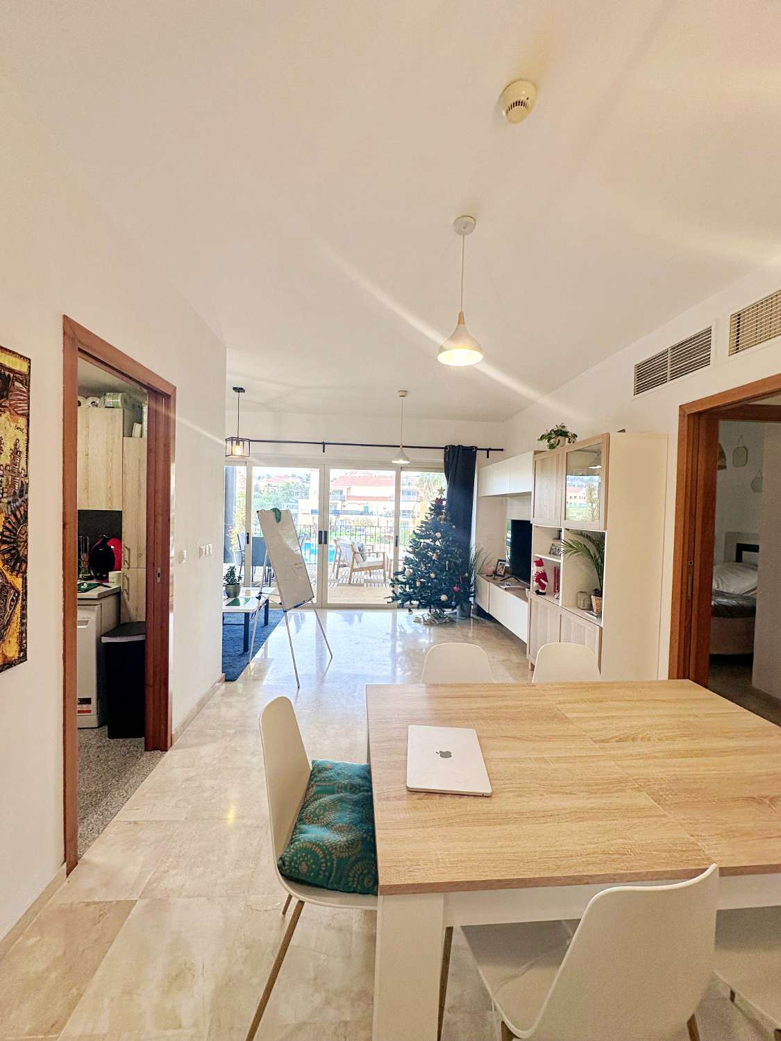 Spacious Apartment in Sol Andalusí with Large Terrace, Garage and Storage Room