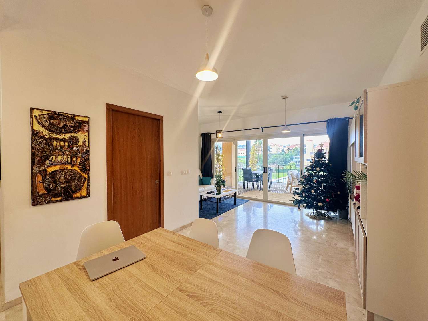 Spacious Apartment in Sol Andalusí with Large Terrace, Garage and Storage Room