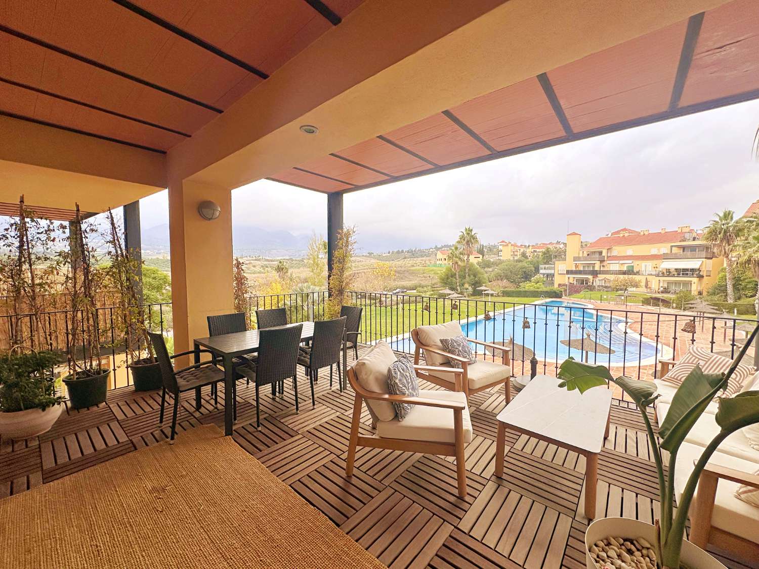 Spacious Apartment in Sol Andalusí with Large Terrace, Garage and Storage Room