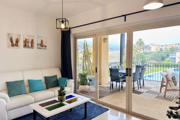 2-Bedroom Apartment with Terrace, Garage and Pool Views ...