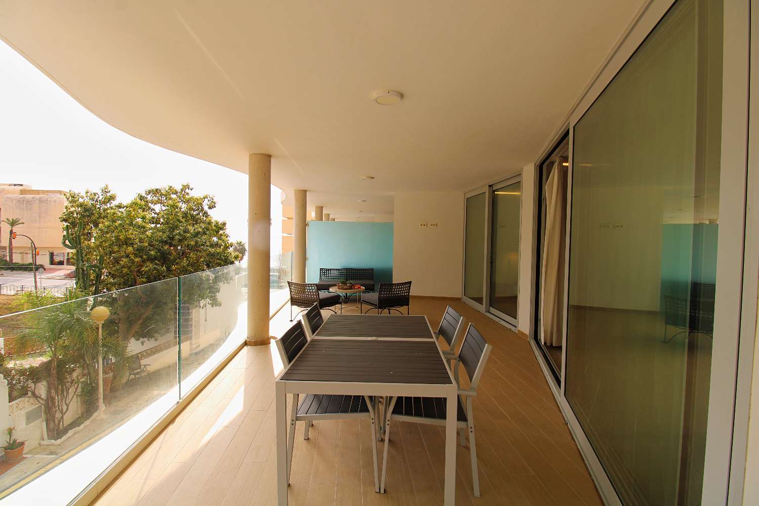 Exclusive Sea View Apartment for Rent in Carvajal with Pool and Jacuzzi