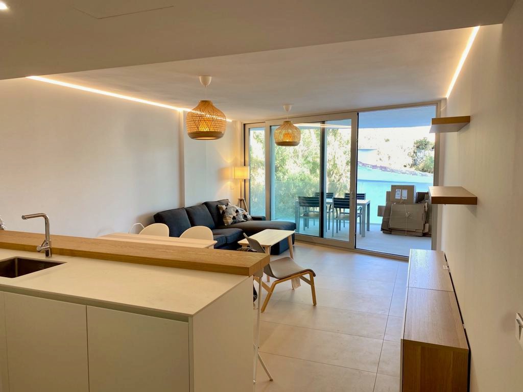 Exclusive Sea View Apartment for Rent in Carvajal with Pool and Jacuzzi