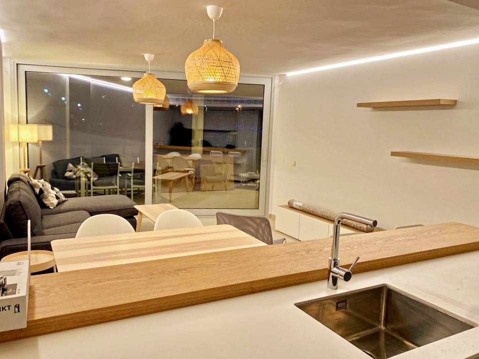 Exclusive Sea View Apartment for Rent in Carvajal with Pool and Jacuzzi