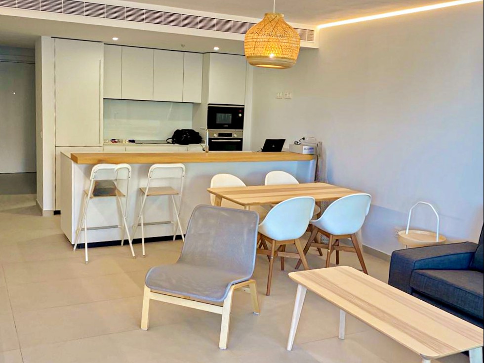 Exclusive Sea View Apartment for Rent in Carvajal with Pool and Jacuzzi