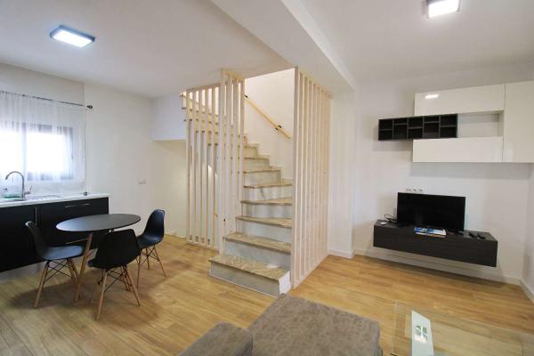 Piso en alquiler con terraza de 22 m²