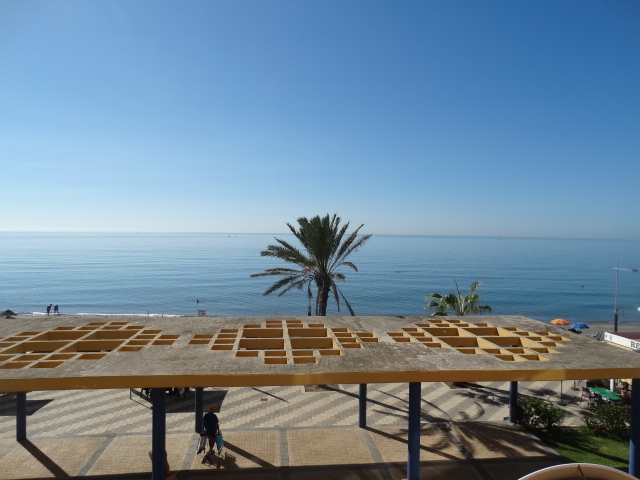 Apartment in Torrox on the beachfront.