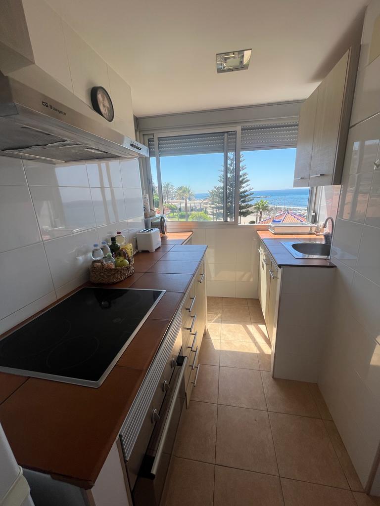 Apartment in Torrox on the beachfront.