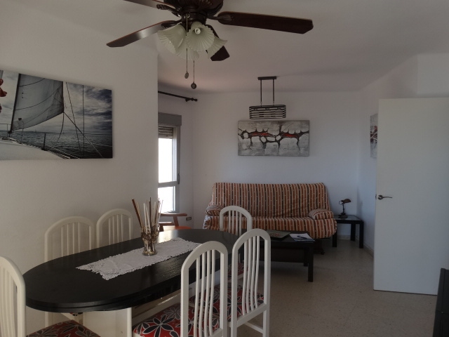 Apartment in Torrox on the beachfront.