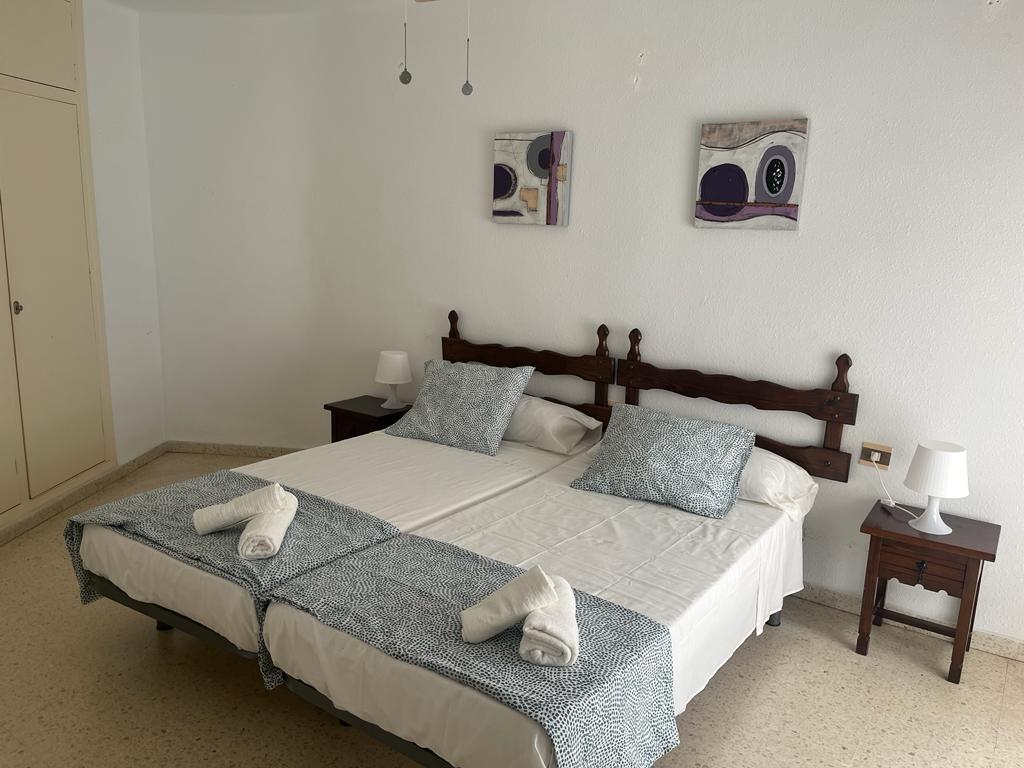 Apartment in Torrox on the beachfront.