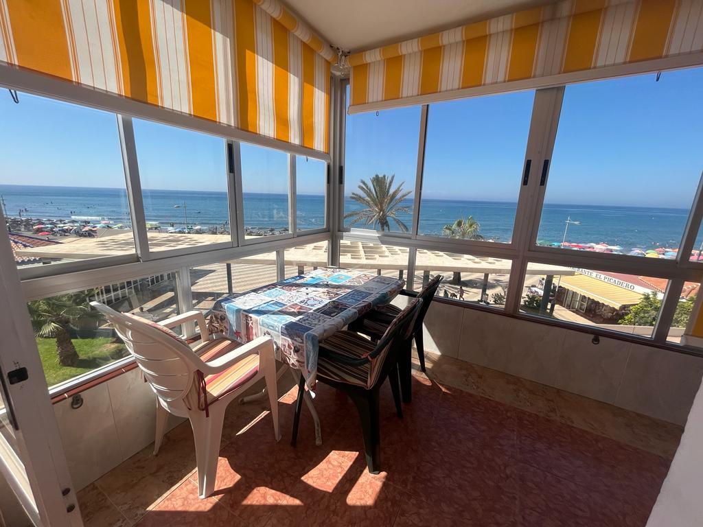 Apartment in Torrox on the beachfront.