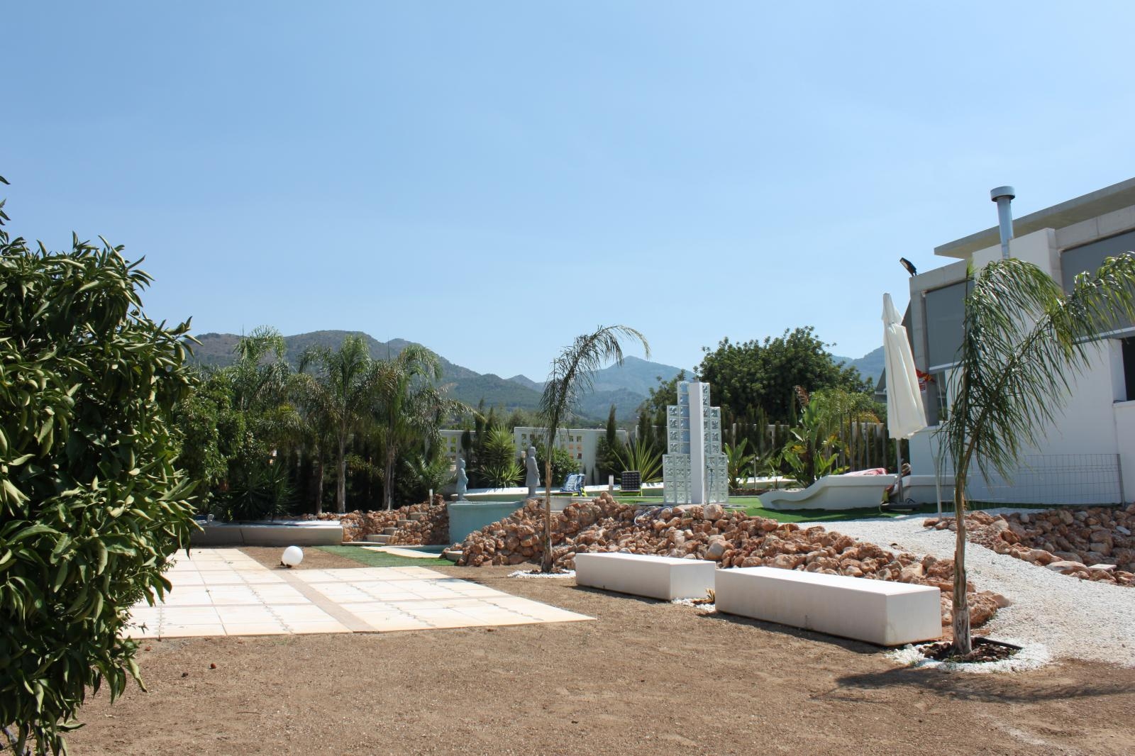 Fantástica Villa de estilo moderno