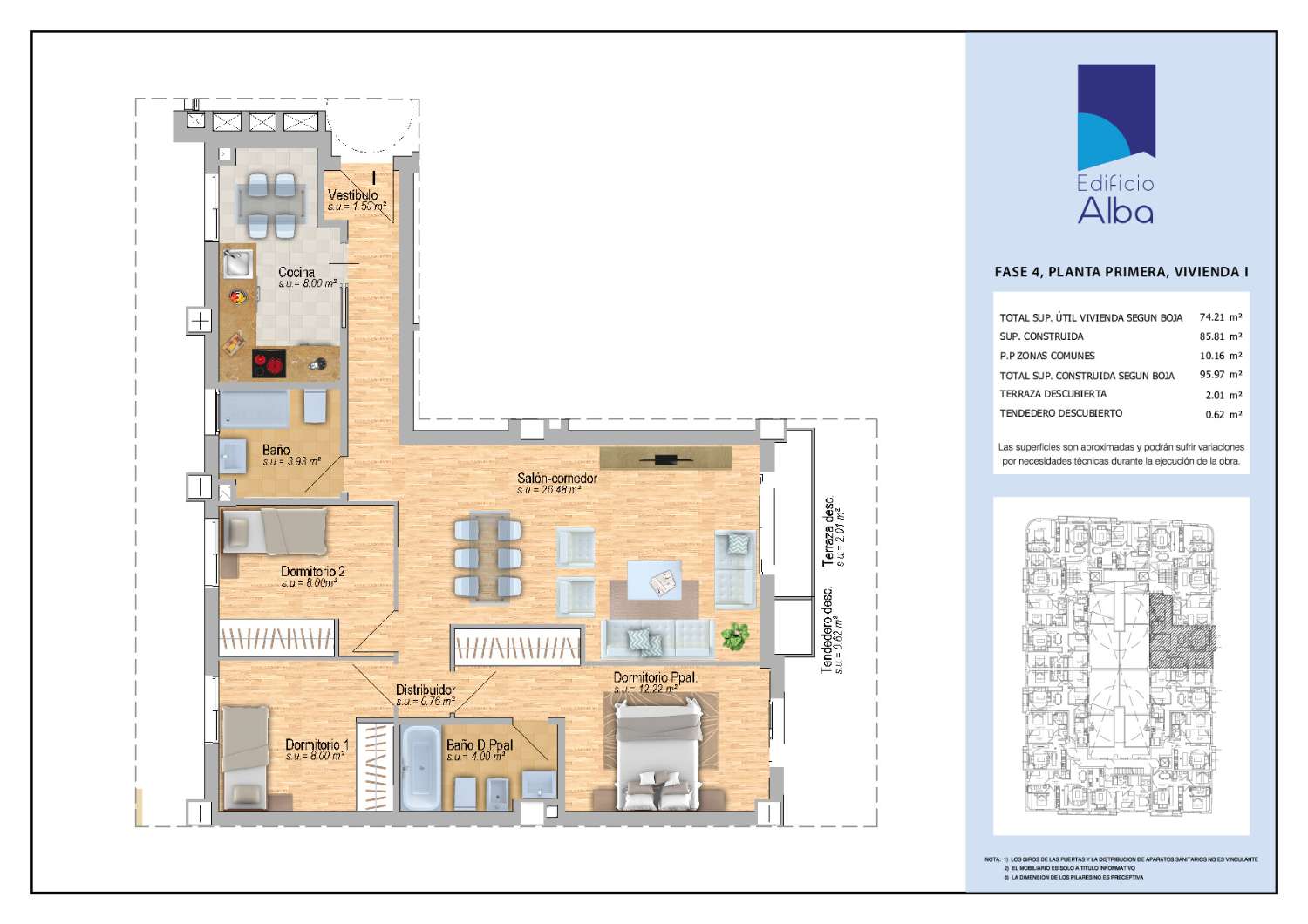 4ª FASE - EDIFICIO ALBA - PRIMERO I