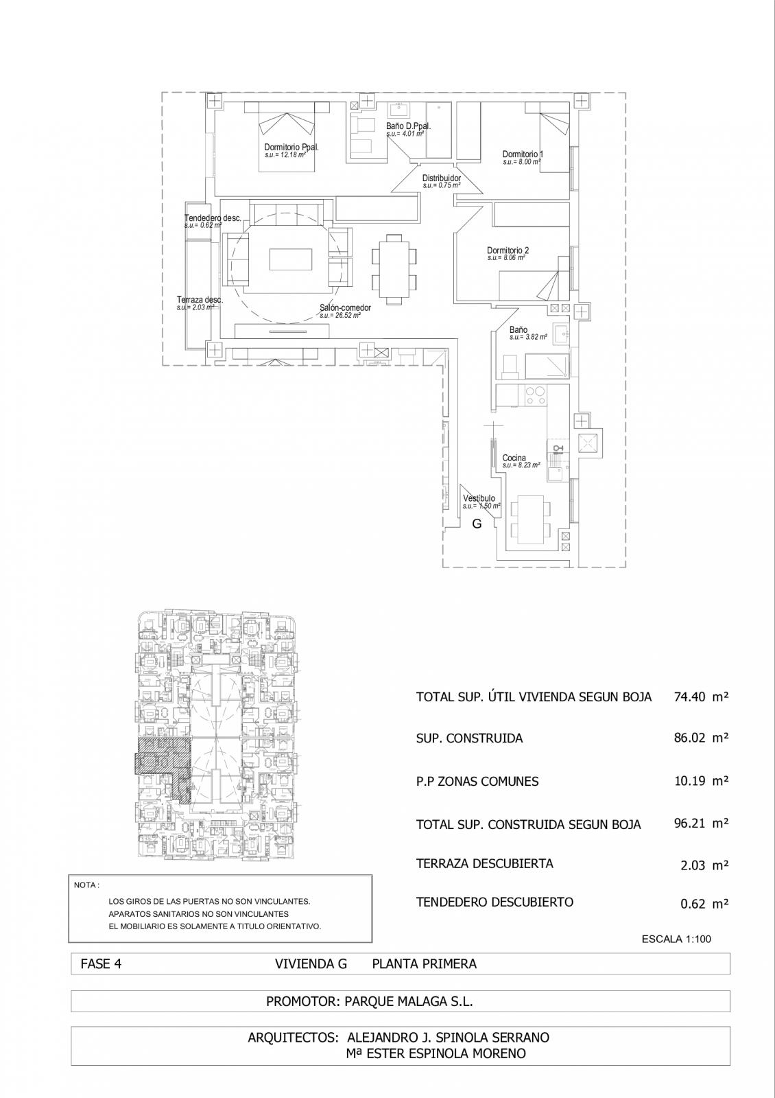 4ª FASE - EDIFICIO ALBA - PRIMERO G