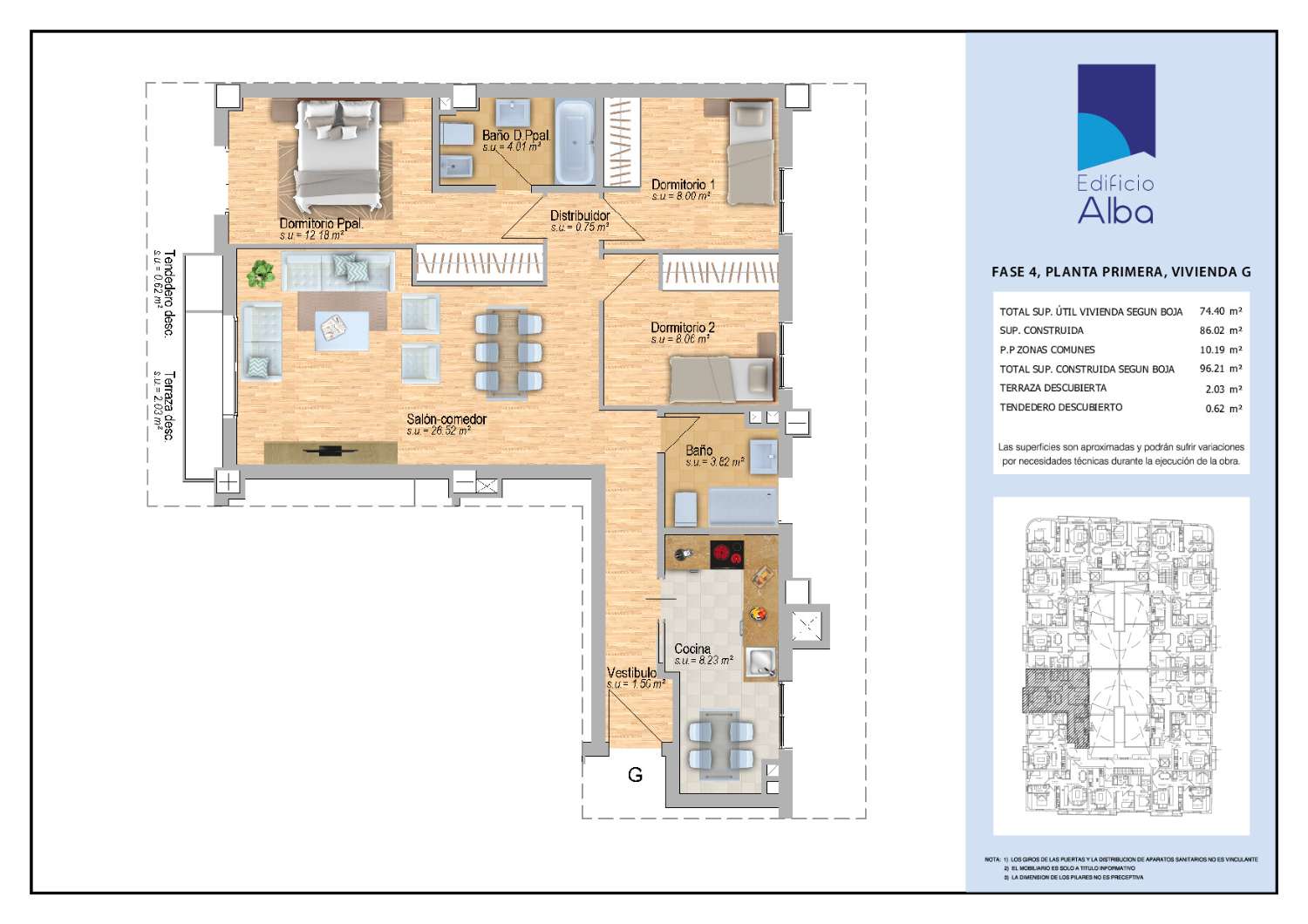 4ª FASE - EDIFICIO ALBA - PRIMERO G